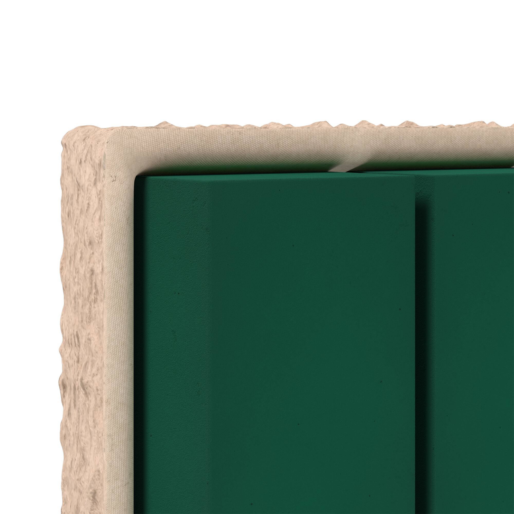 FloraCraft® 11.25" Green Artesia WetFōM® Paper-Mache Tile Form